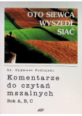 Oto siewca wyszedł siać