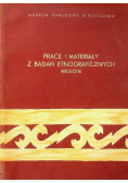 Prace i materiały z badań etnograficznych w Mieleckim