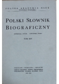 Polski słownik biograficzny Tom XIV