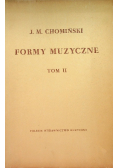Formy muzyczne Tom II