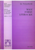Małe Formy Literackie