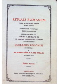 Rituale Romanum Ecclesiis Poloniae Accommodatum Editio Typica 1927 r