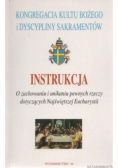 Instrukcja o zachowaniu i unikaniu pewnych rzeczy