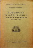 Rodowody pułków polskich i oddziałów równorzędnych 1925 r.