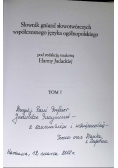 Słownik Gniazd Słowotwórczych Współczesnego Języka