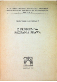 Z problemów poznania prawa