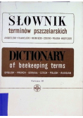 Słownik terminów pszczelarskich