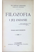 Filozofia i jej zadanie 1899 r.
