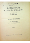 Powszechna wystawa krajowa Tom III 1930 r.