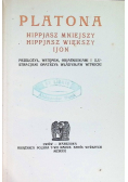 Pisma Platona, 1921 r.