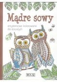 Kolorowanki dla dorosłych Mądre sowy