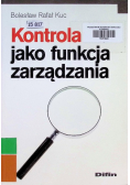 Kontrola jako funkcja zarządzania
