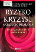 Ryzyko kryzysu a ciągłość działania