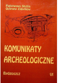 Komunikaty archeologiczne VI