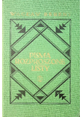 Pisma rozproszone listy