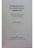 Complexation in analytical chemistry