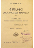 O miłości ukrzyżowanego Zbawiciela 1925 r.