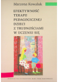 Efektywność Terapii Pedagogicznej Dzieci Z Trudnościami W Uczeniu Się