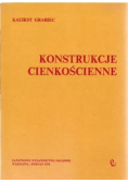 Konstrukcje cienkościenne