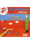 Krewki pomaga strażakom