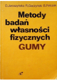 Metody badań własności fizycznych gumy