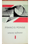 Ponge Utwory wybrane