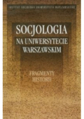 Socjologia na Uniwersytecie Warszawskim
