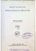 Inteligencja kwiatów, 1922 r.