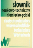 Słownik naukowo techniczny niemiecko polski