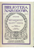 Metamorfozy albo Złoty Osioł
