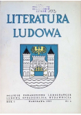 Literatura ludowa Nr 4 / 57