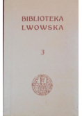 Biblioteka Lwowska Tom 3