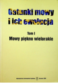 Gatunki mowy i ich ewolucja Tom I