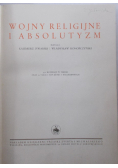 Wielka historja powszechna wojny religijne i absolutyzm Tom 5  1938 r.