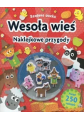 Szalone oczka Wesoła wieś Naklejkowe przygody