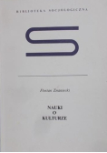 Nauki o kulturze