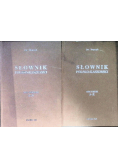 Słownik polsko - kaszubski Tom I i II