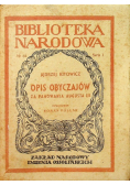 Opis obyczajów za panowania Augusta II