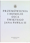 Przemówienia i homilie Ojca Świętego Jana Pawła II