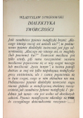 Dialektyka Twórczości