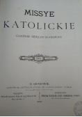 Missye katolickie. Czasopismo miesięczne ilustrowane, 1885 r.