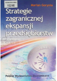 Strategie zagranicznej ekspansji przedsiębiorstw