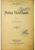 Maks Havelaar Część II 1903 r.