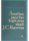 Analiza psychologiczna skali J. C. Ravena