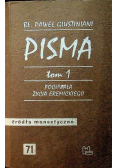 Pisma Tom 1 Pochwała życia eremickiego