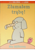 Złamałem trąbę!