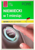 Niemiecki w 1 miesiąc, + kaseta + płyty CD