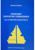 Podstawy statystyki i demografii dla studentów administracji