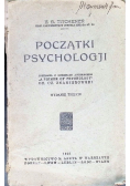 Początki psychologji,1921 r.