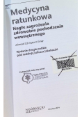Medycyna ratunkowa Nagłe zagrożenia pochodzenia wewnętrznego